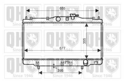 Теплообменник QUINTON HAZELL QER2190