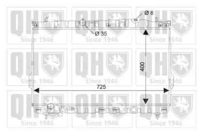 Теплообменник QUINTON HAZELL QER2191