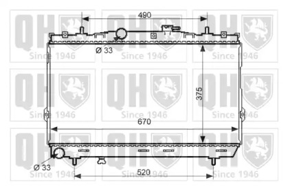 Теплообменник QUINTON HAZELL QER2199