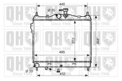 Теплообменник QUINTON HAZELL QER2200