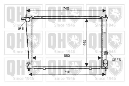 Теплообменник QUINTON HAZELL QER2202