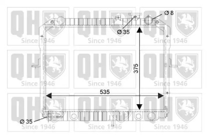 Теплообменник QUINTON HAZELL QER2209