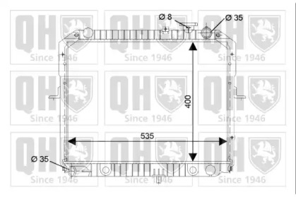 Теплообменник QUINTON HAZELL QER2211