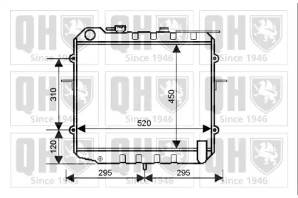 Теплообменник QUINTON HAZELL QER2213