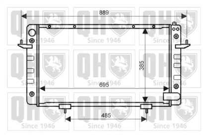 Теплообменник QUINTON HAZELL QER2215