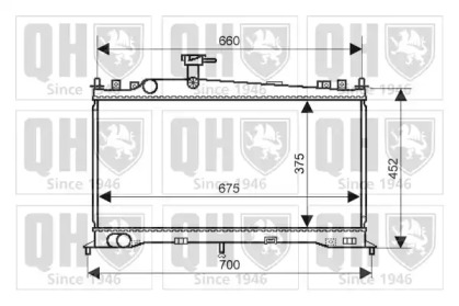 Теплообменник QUINTON HAZELL QER2225