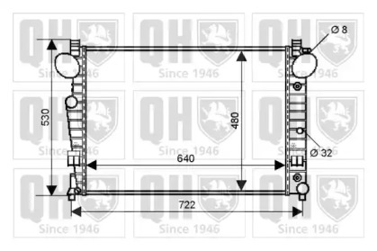 Теплообменник QUINTON HAZELL QER2239