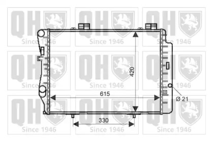 Теплообменник QUINTON HAZELL QER2248