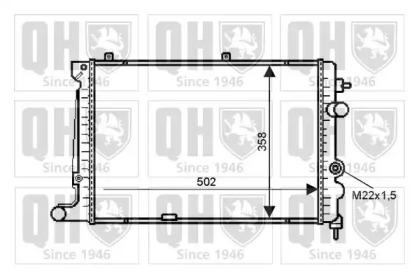 Теплообменник QUINTON HAZELL QER2262