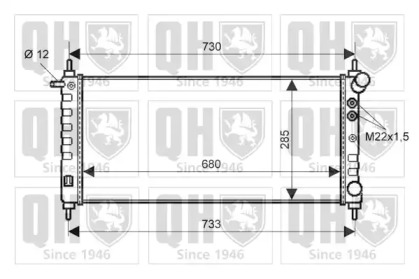 Теплообменник QUINTON HAZELL QER2263