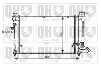 Теплообменник QUINTON HAZELL QER2274