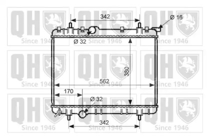 Теплообменник QUINTON HAZELL QER2275