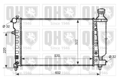 Теплообменник QUINTON HAZELL QER2276