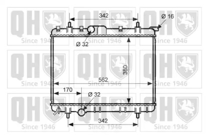 Теплообменник QUINTON HAZELL QER2281