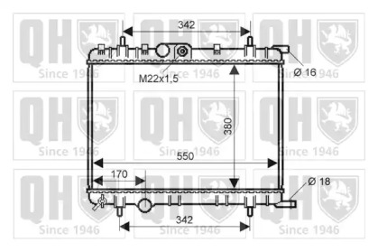 Теплообменник QUINTON HAZELL QER2284