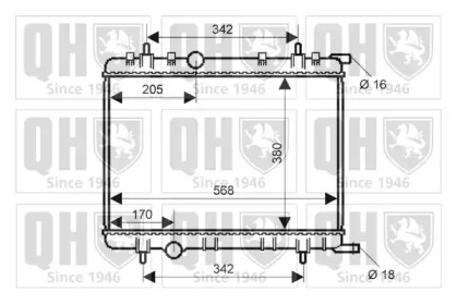 Теплообменник QUINTON HAZELL QER2288