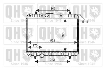 Теплообменник QUINTON HAZELL QER2289