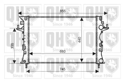 Теплообменник QUINTON HAZELL QER2291