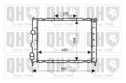 Теплообменник QUINTON HAZELL QER2292