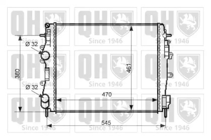 Теплообменник QUINTON HAZELL QER2297