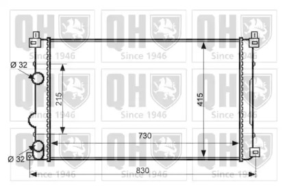 Теплообменник QUINTON HAZELL QER2298