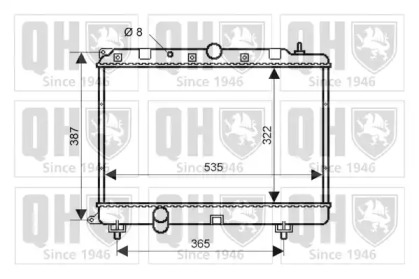 Теплообменник QUINTON HAZELL QER2302