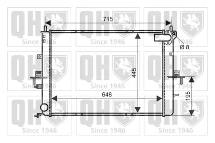 Теплообменник QUINTON HAZELL QER2303