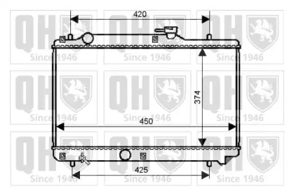 Теплообменник QUINTON HAZELL QER2314