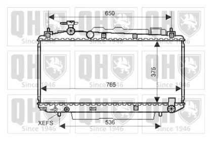 Теплообменник QUINTON HAZELL QER2320