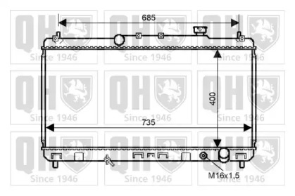 Теплообменник QUINTON HAZELL QER2321