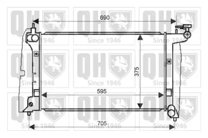 Теплообменник QUINTON HAZELL QER2326