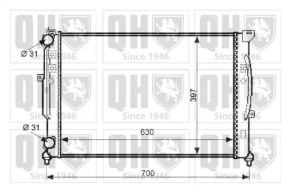 Теплообменник QUINTON HAZELL QER2332