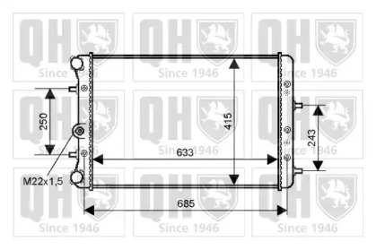 Теплообменник QUINTON HAZELL QER2342