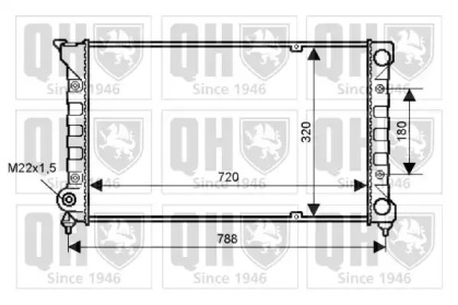 Теплообменник QUINTON HAZELL QER2351