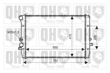 Теплообменник QUINTON HAZELL QER2354