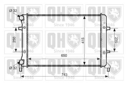 Теплообменник QUINTON HAZELL QER2356