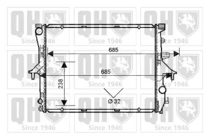 Теплообменник QUINTON HAZELL QER2358