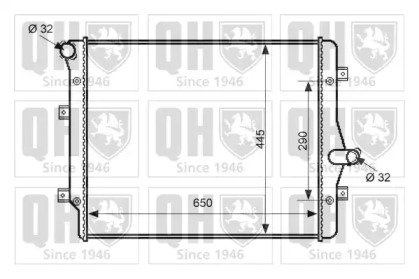 Теплообменник QUINTON HAZELL QER2361