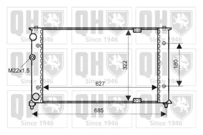 Теплообменник QUINTON HAZELL QER2365