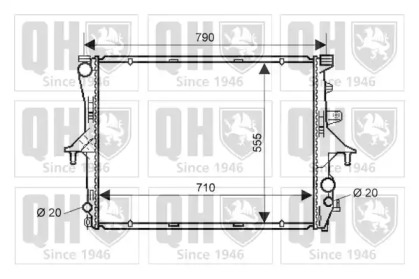 Теплообменник QUINTON HAZELL QER2367