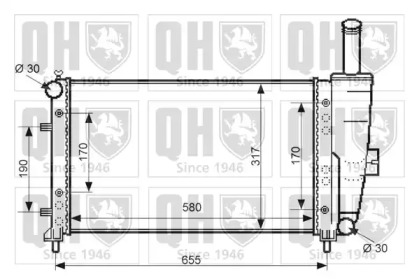 Теплообменник QUINTON HAZELL QER2381