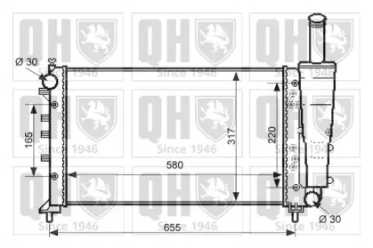 Теплообменник QUINTON HAZELL QER2386