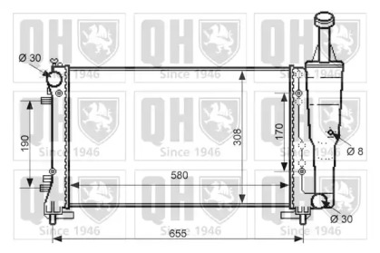 Теплообменник QUINTON HAZELL QER2388