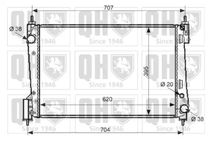 Теплообменник QUINTON HAZELL QER2389