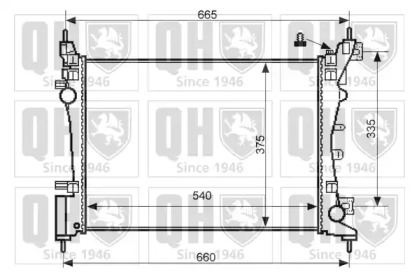 Теплообменник QUINTON HAZELL QER2393