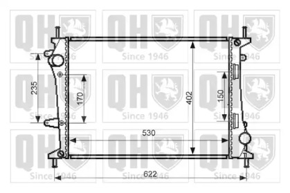 Теплообменник QUINTON HAZELL QER2395