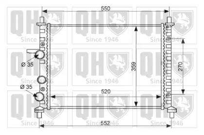 Теплообменник QUINTON HAZELL QER2397