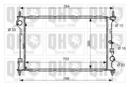 Теплообменник QUINTON HAZELL QER2399