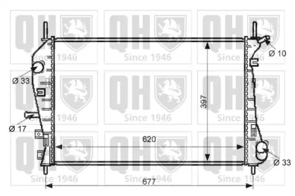 Теплообменник QUINTON HAZELL QER2404