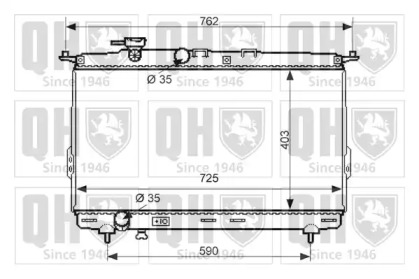 Теплообменник QUINTON HAZELL QER2412